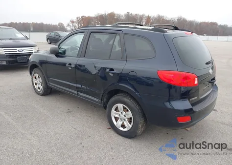 2009 Hyundai Santa Fe Gls z USA, uszkodzony, nr VIN 5NMSG13DX9H254725